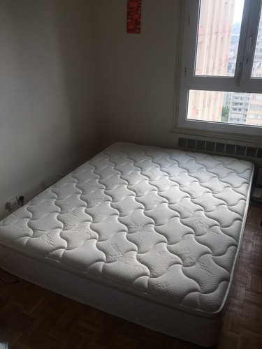 Lit matelas sommier 160x200 - lit,